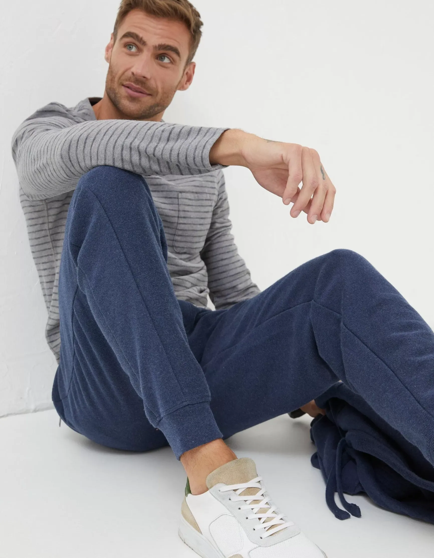 FatFace Twill Textured Joggers|Men View All