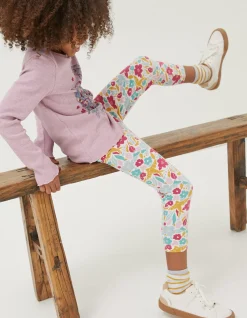 FatFace Two Pack Floral Blooms Crop Leggings|Girls View All