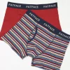 FatFace Two Pack Portland Stripe Boxers|Men View All