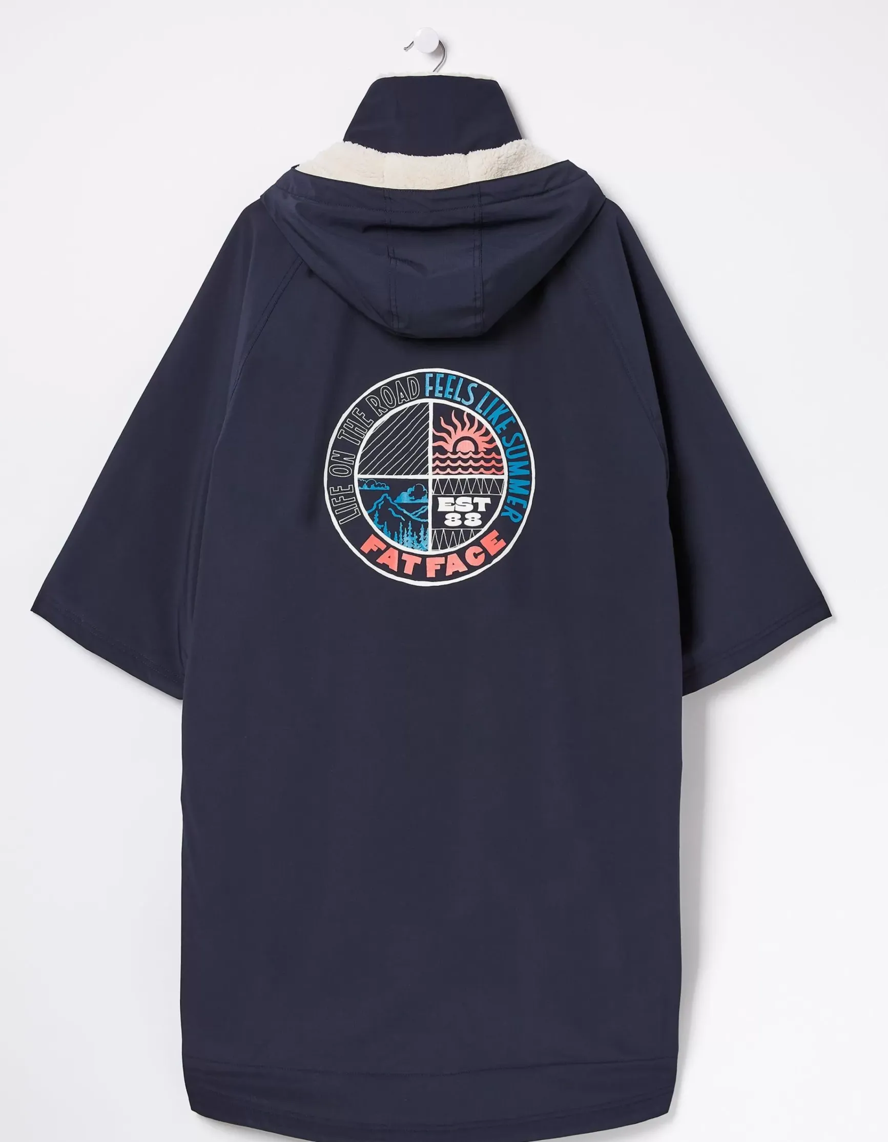 FatFace Unisex Changing Robe|Men Swimwear
