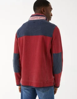 FatFace Usa Airlie Yoke Sweatshirt|Men Sweatshirts & Hoodies