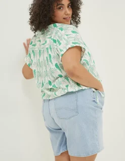 FatFace Val Parrot Linen Blend Shirt|Women Shirts & Blouses