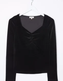 FatFace Valerie Velvet Top|Women View All