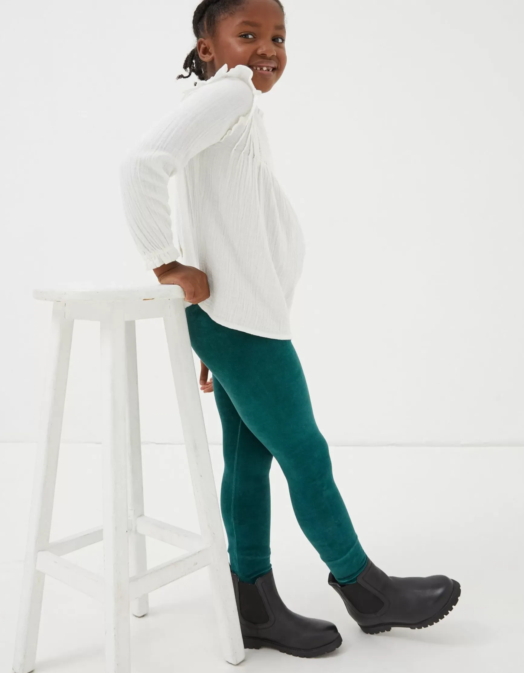 FatFace Velvet Legging|Girls View All