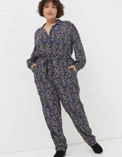 FatFace Vinnie Floral Jumpsuit|Women Jumpsuits & Playsuits