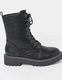 FatFace Violet Mid Chunky Lace Up Boot|Women View All
