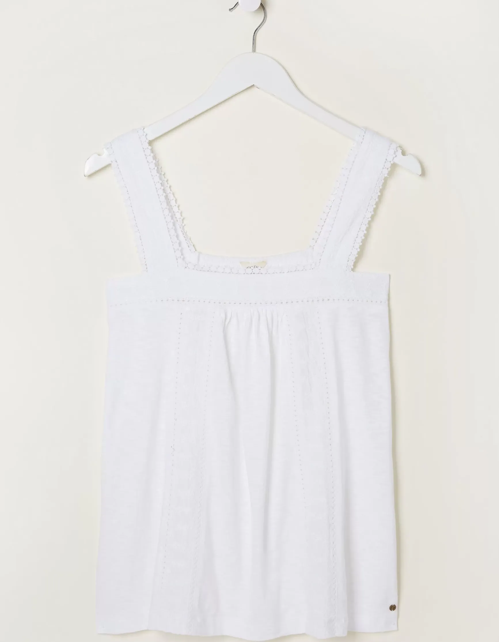 FatFace Viv Embroidered Cami|Women Tops & T-Shirts