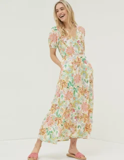 FatFace Vivvie Paradise Midi Dress|Women Dresses