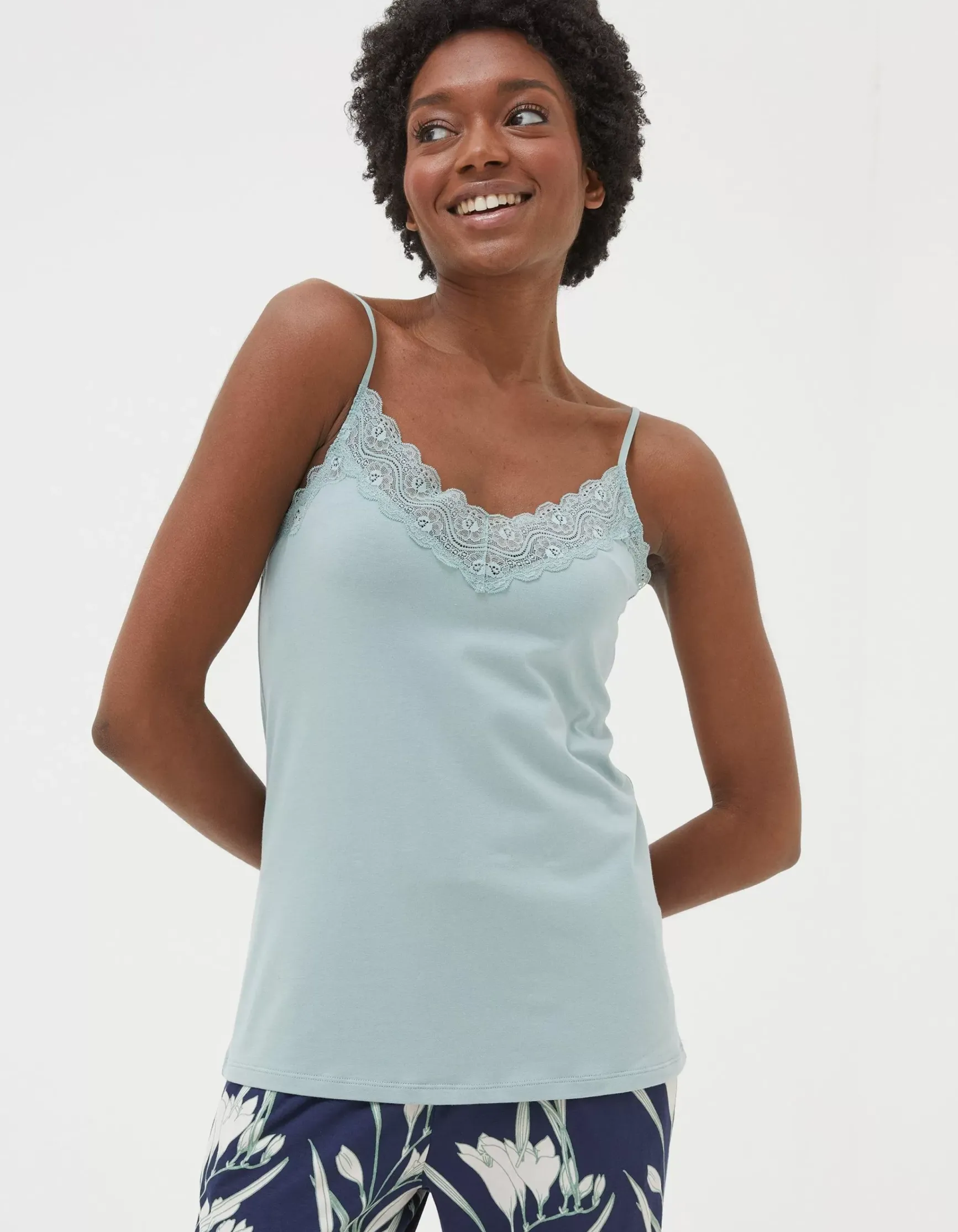 FatFace V-Neck Lace Vest|Women View All