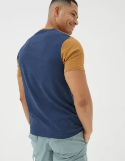 FatFace Volkswagen Chest Stripe T-Shirt|Men T-Shirts