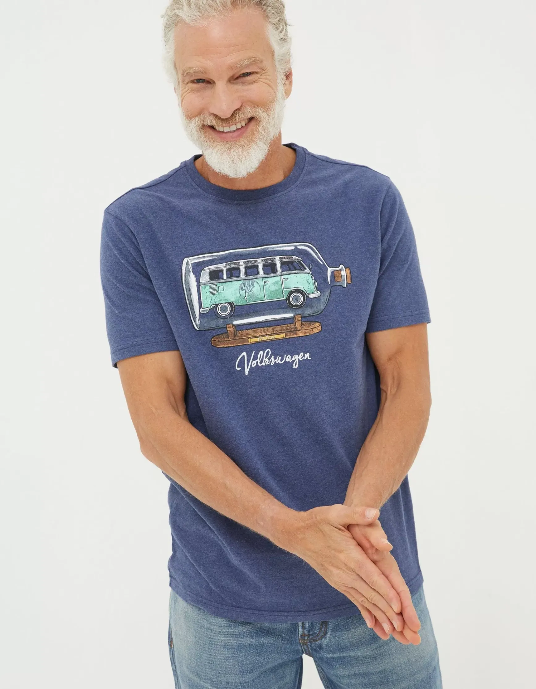 FatFace Vw Bottle Printed T-Shirt|Men View All