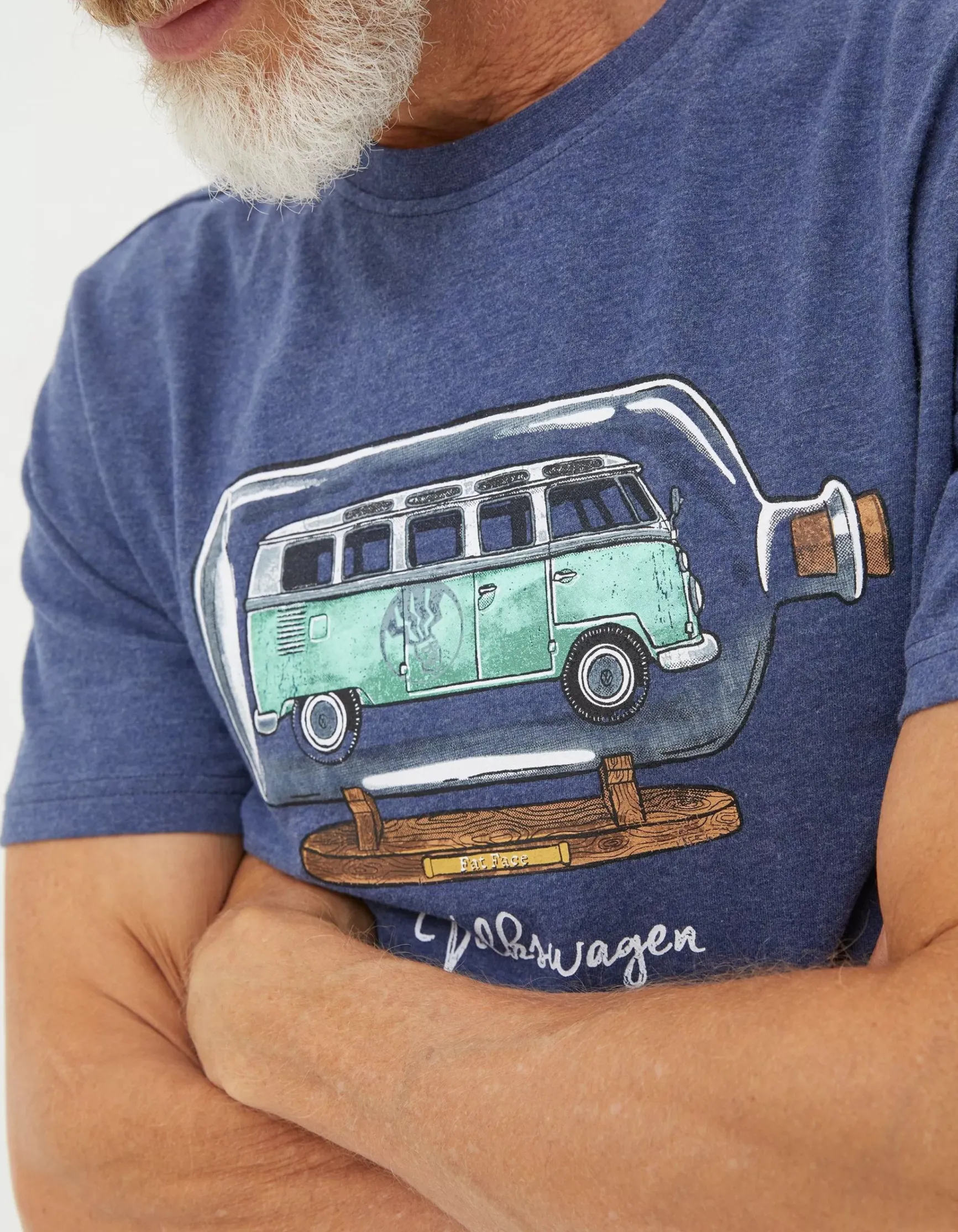 FatFace Vw Bottle Printed T-Shirt|Men View All