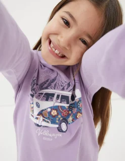FatFace Vw Graphic Jersey T-Shirt|Girls View All