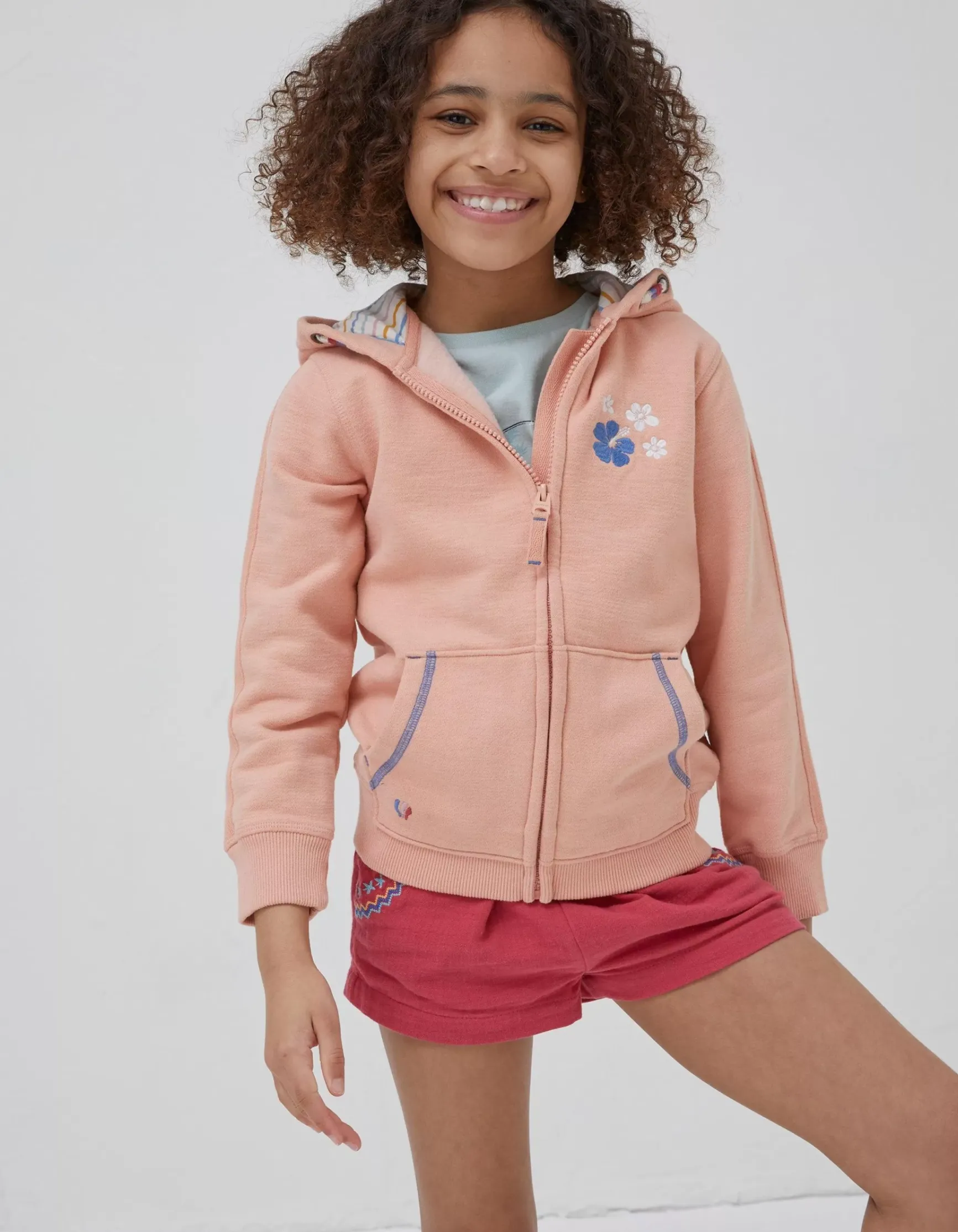 FatFace Vw Graphic Sweat Zip Through Hoodie|Girls View All
