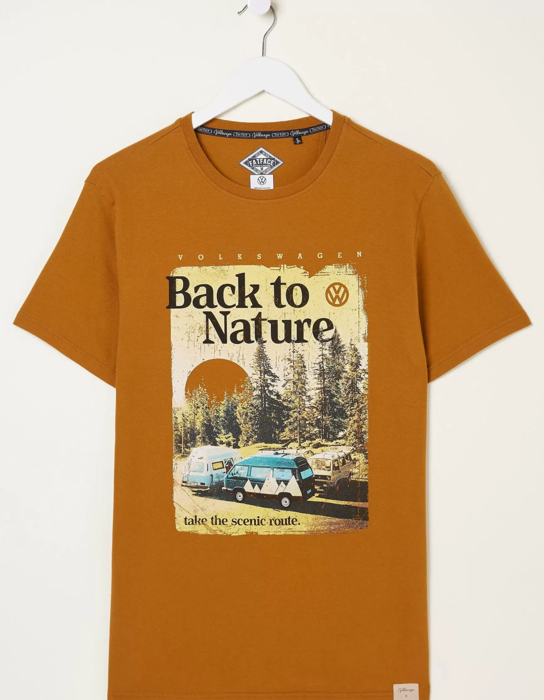 FatFace Vw Nature Photo T-Shirt|Men T-Shirts