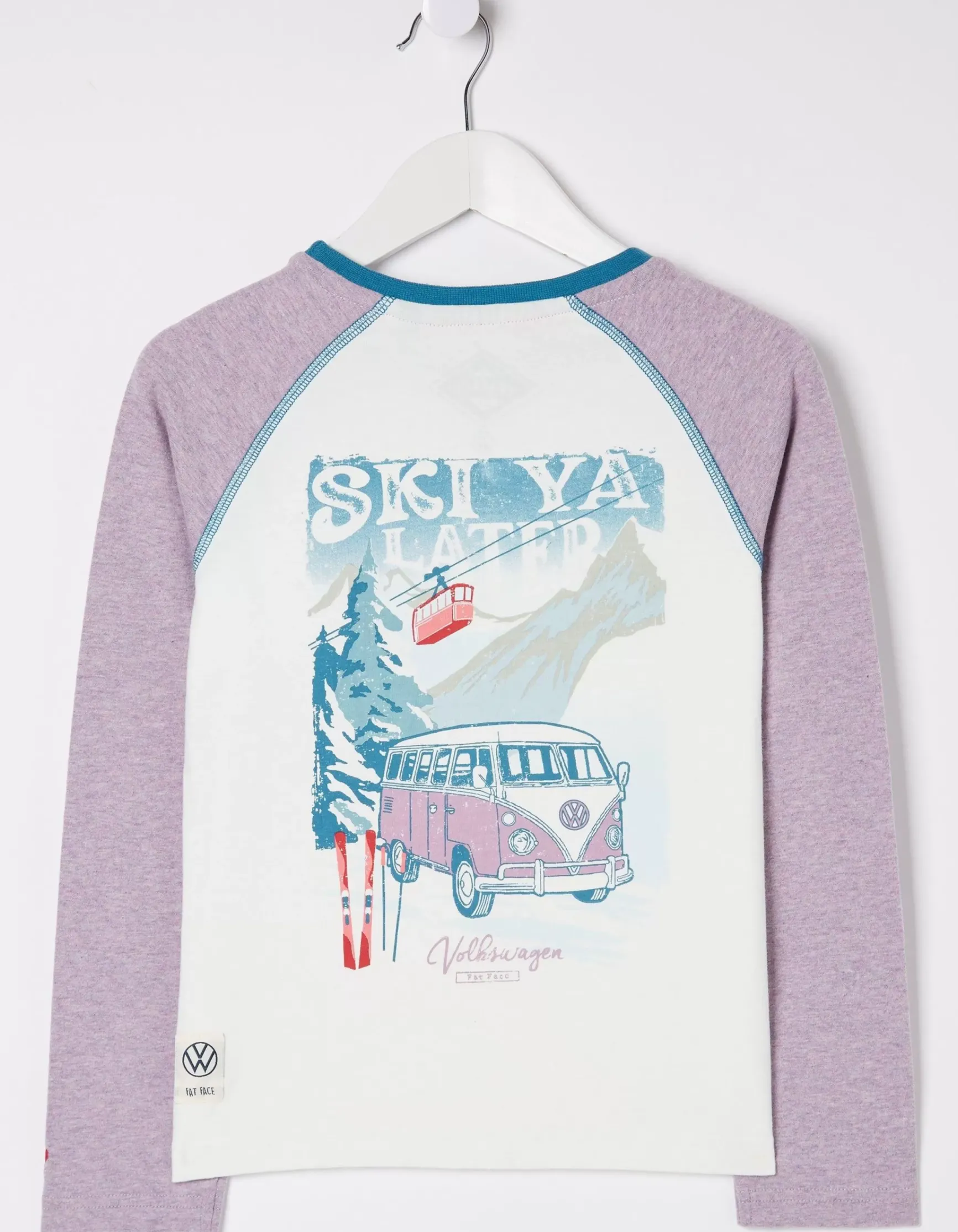 FatFace Vw Raglan T-Shirt|Girls View All