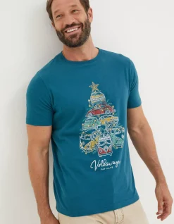 FatFace Vw Stacked T-Shirt|Men View All