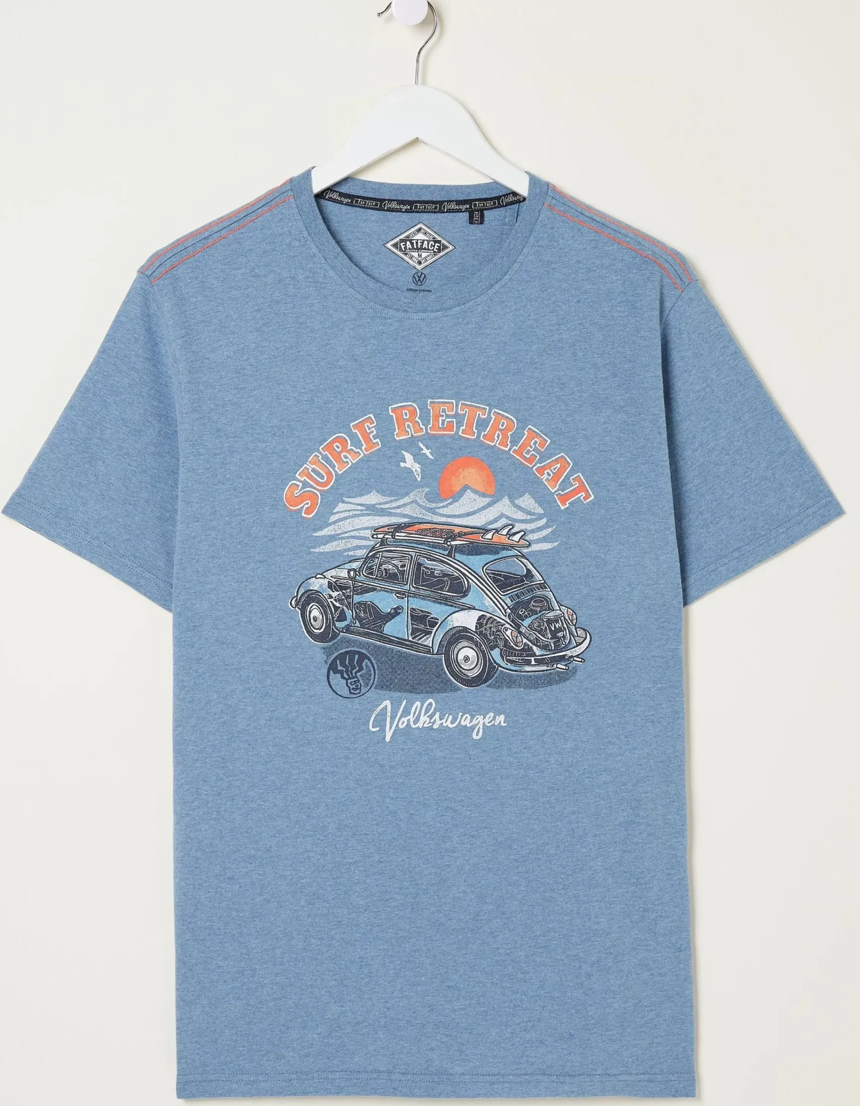 FatFace Vw Summer Starts T-Shirt|Men T-Shirts
