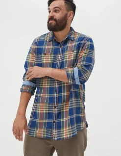 FatFace Waddon Indigo Check Shirt|Men Shirts