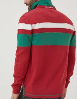 FatFace Wales Nation Rugby Shirt|Men T-Shirts