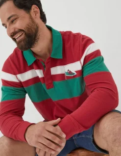 FatFace Wales Nation Rugby Shirt|Men T-Shirts