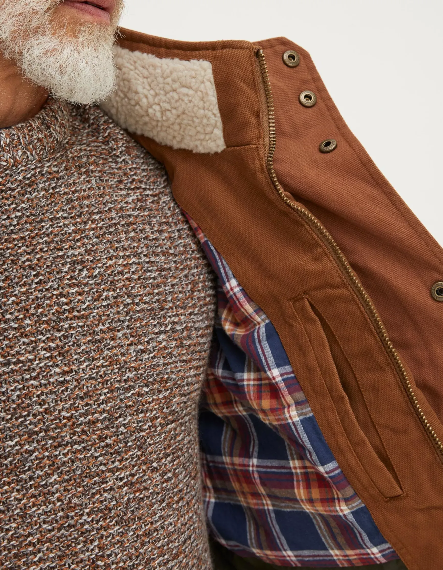 FatFace Wardly Canvas Gilet|Men View All