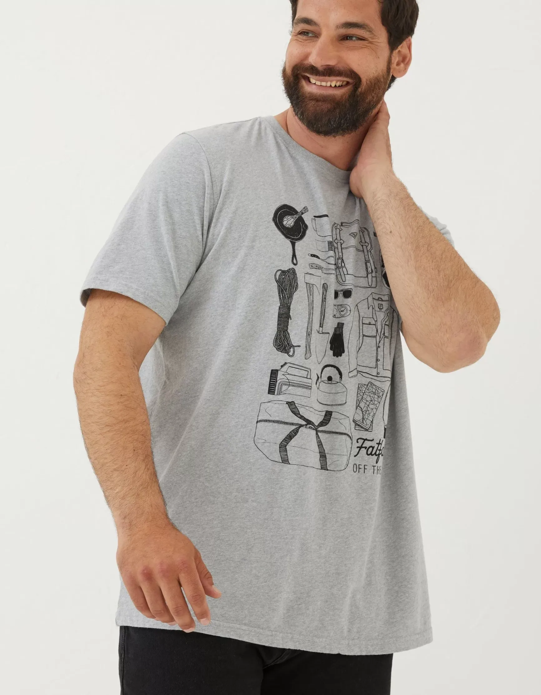 FatFace Wilderness T-Shirt|Men T-Shirts