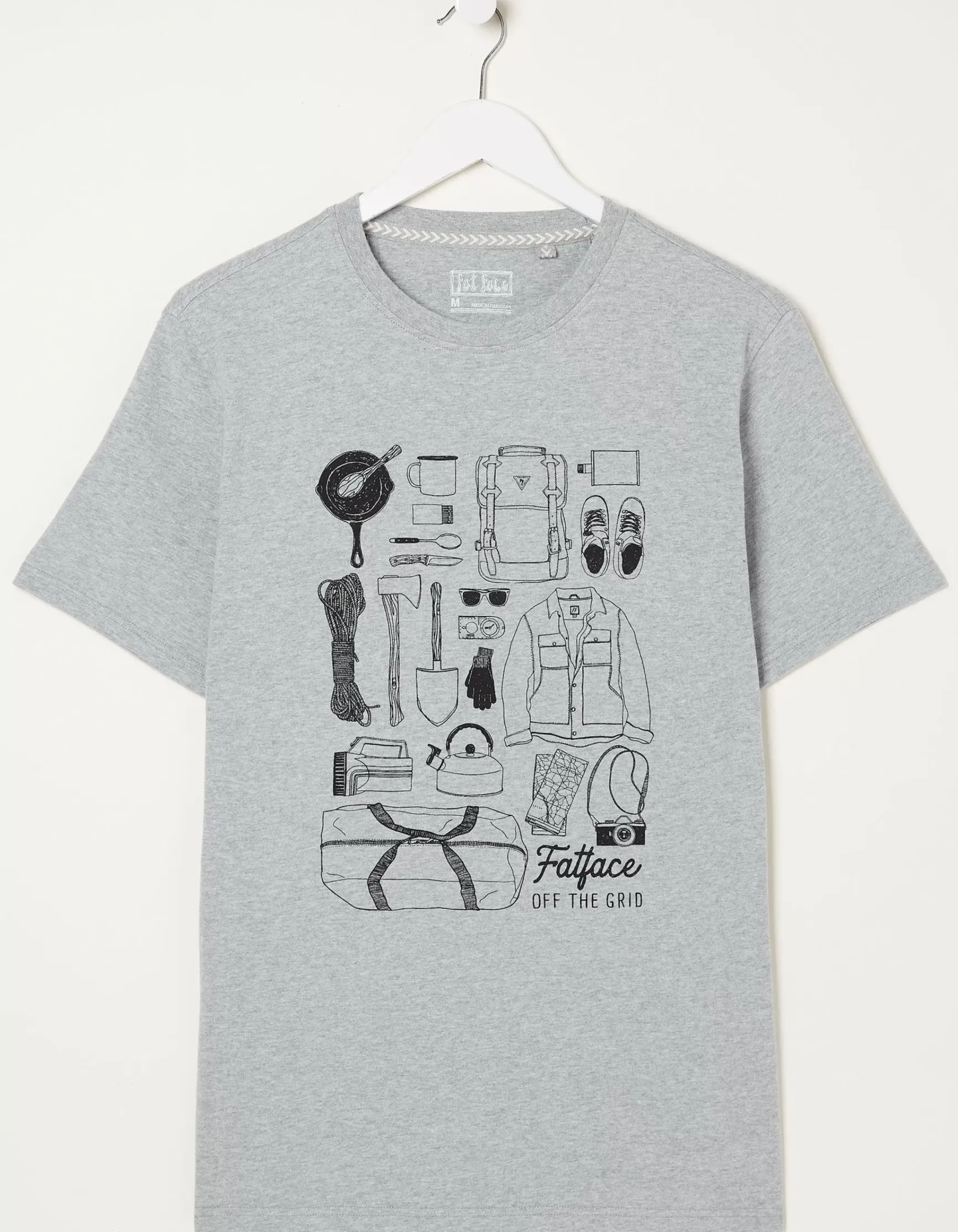 FatFace Wilderness T-Shirt|Men T-Shirts