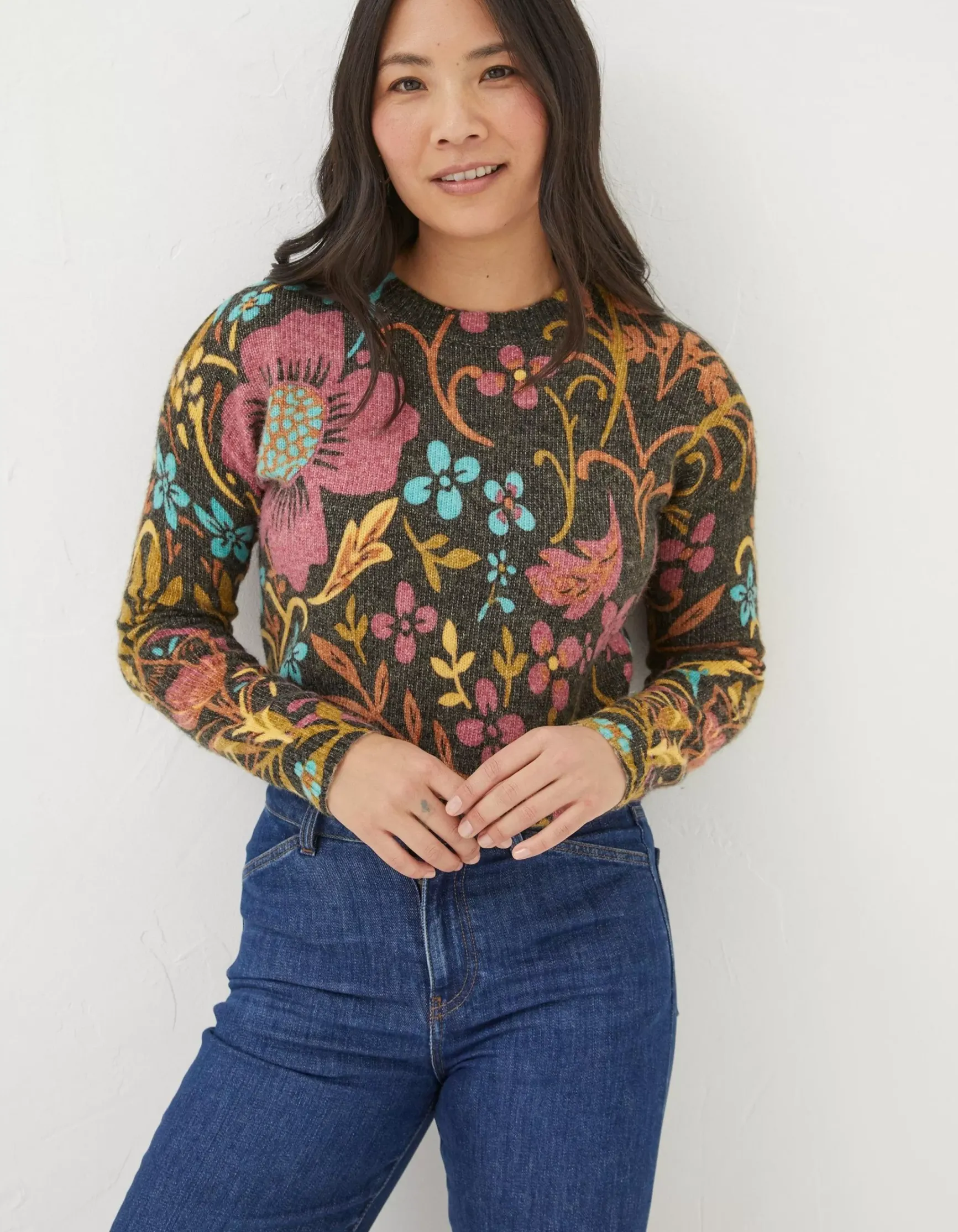 FatFace Wildscapes Print Jumper|Women View All