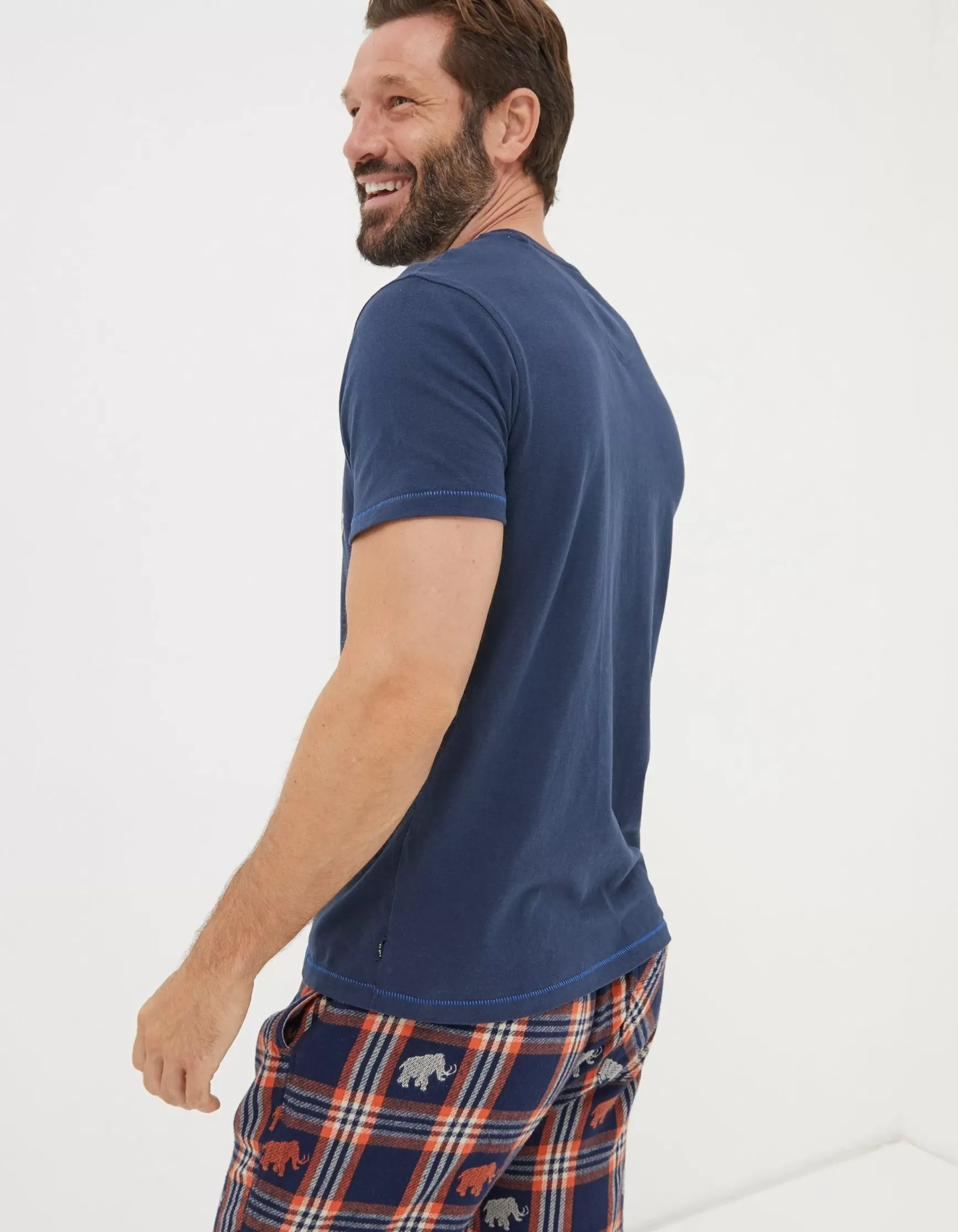 FatFace Wilfred Woolly Mammoth Graphic T-Shirt|Men View All