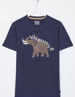 FatFace Wilfred Woolly Mammoth Graphic T-Shirt|Men View All