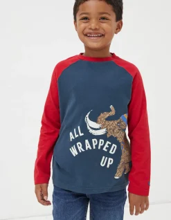 FatFace Wilfred Woolly Mammoth Graphic Tee|Boys View All