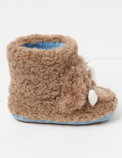 FatFace Wilfred Woolly Mammoth Slipper Boot|Boys View All