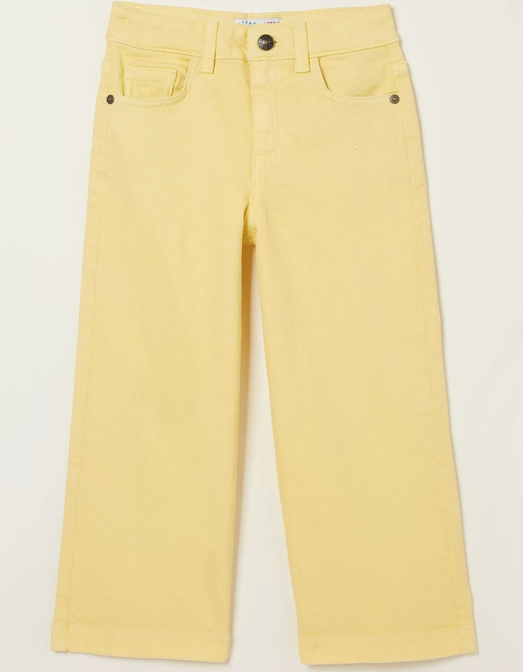 FatFace Willow Wide Leg Coloured Cropped Jeans|Girls View All