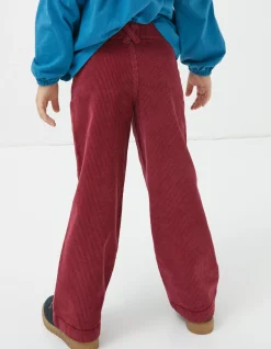 FatFace Willow Wide Leg Cord Trouser|Girls Dungarees, Jeans & Leggings
