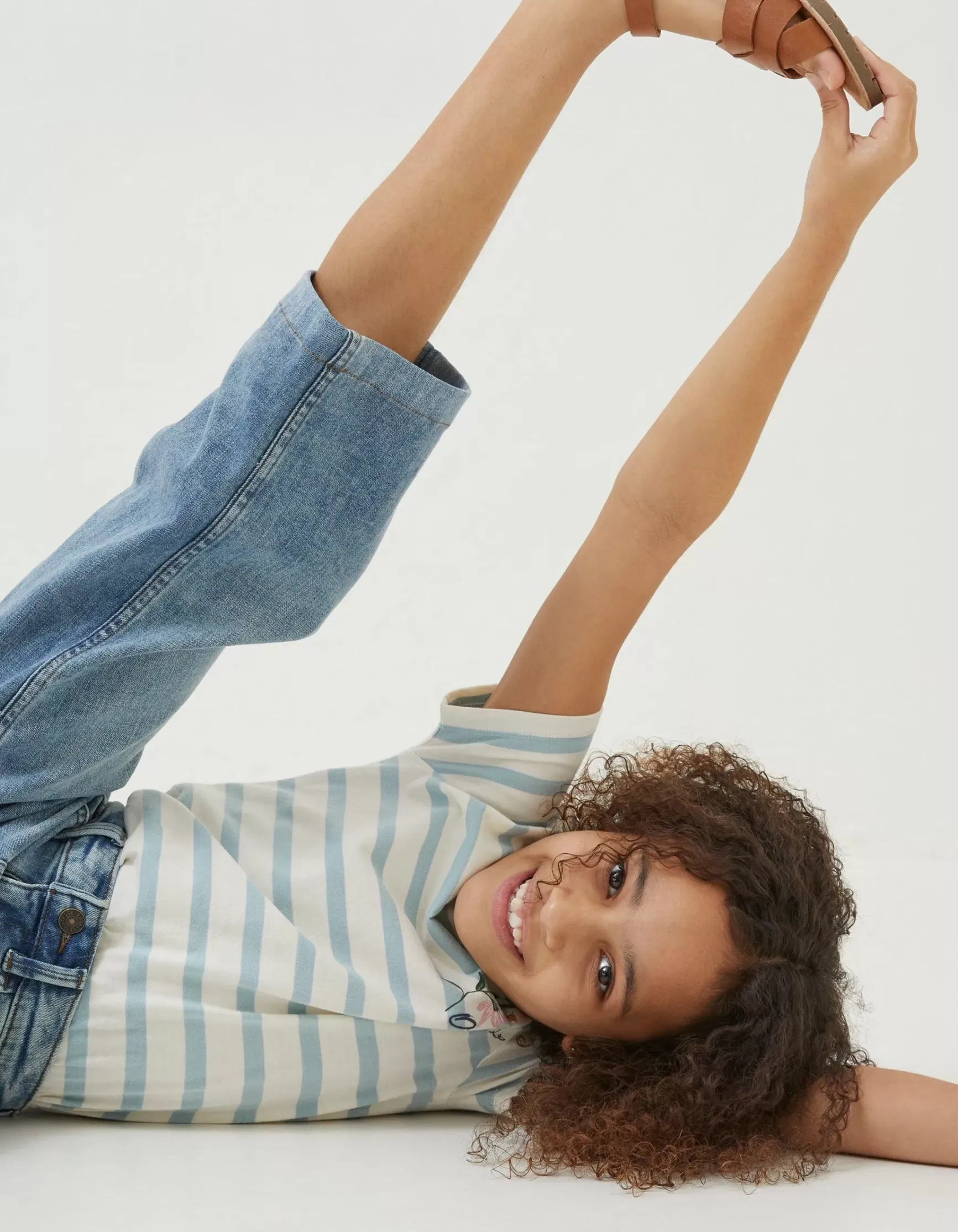 FatFace Willow Wide Leg Crop Jeans|Girls View All