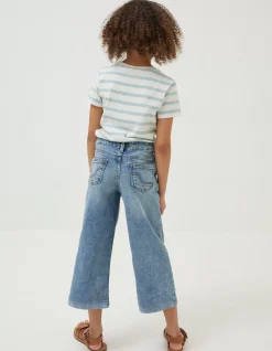 FatFace Willow Wide Leg Crop Jeans|Girls View All