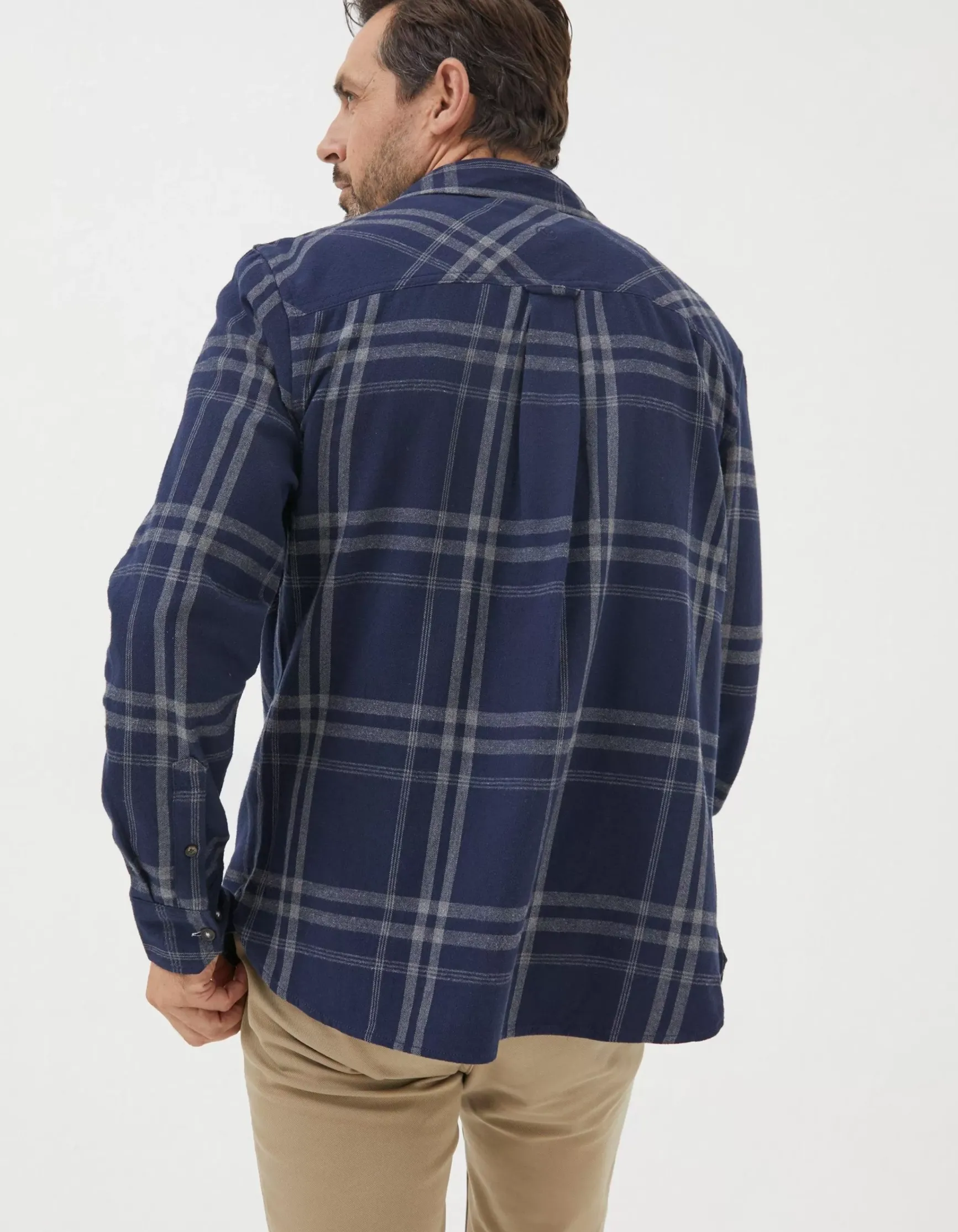 FatFace Windowpane Check Shirt|Men View All