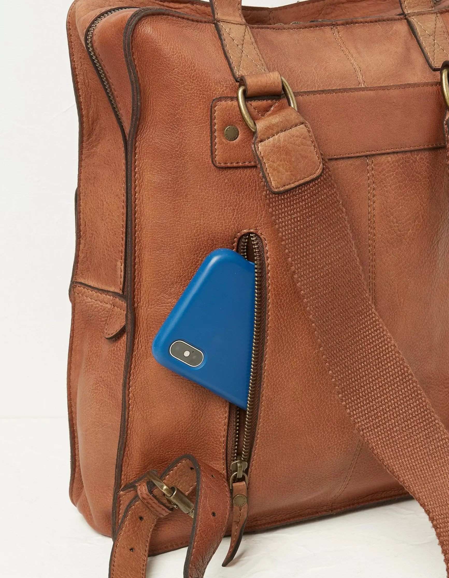 FatFace Windsor Leather Rucksack|Men View All