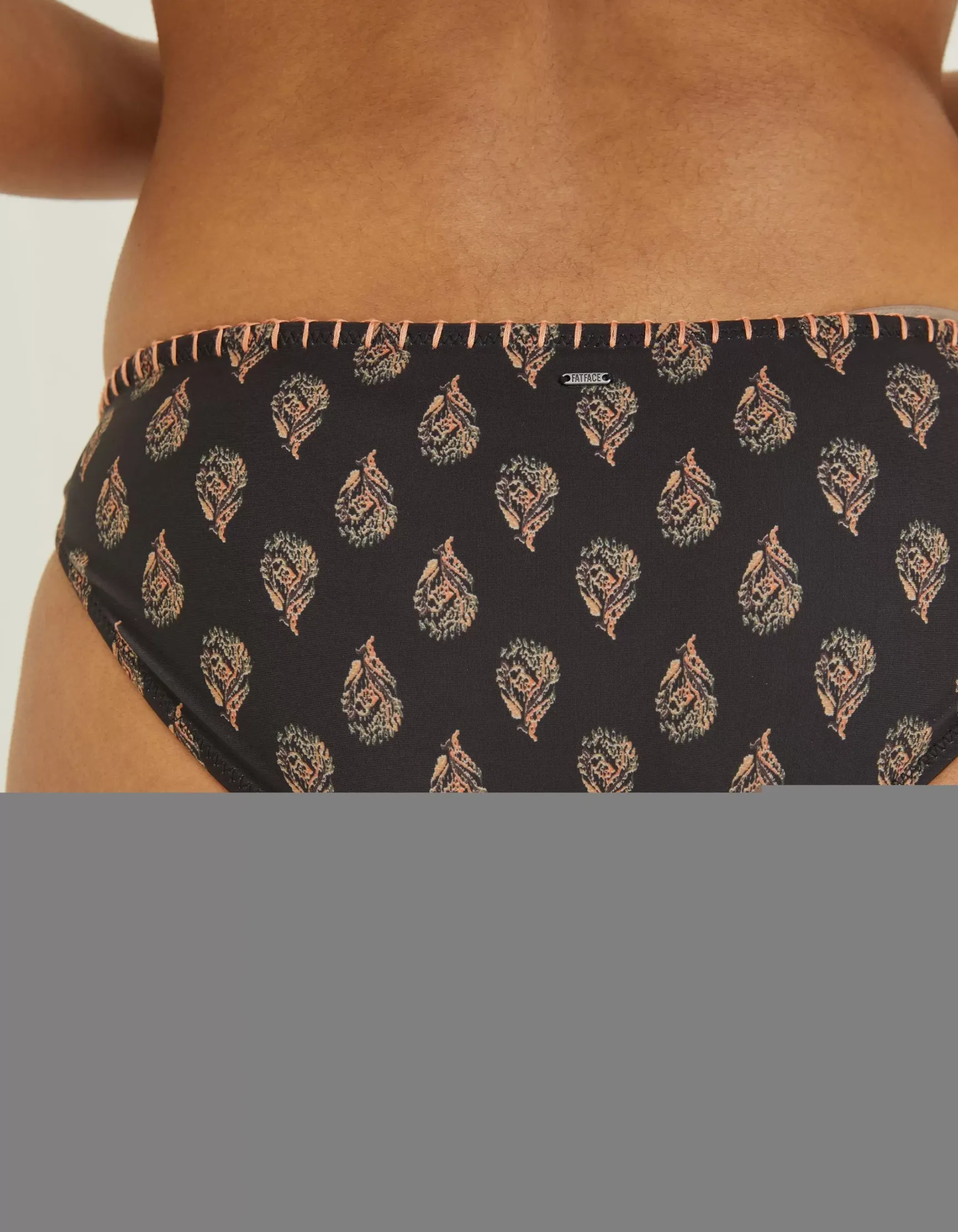 FatFace Woodblock Bikini Bottoms|Women Beachwear & Swimwear