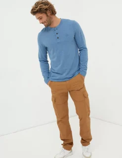 FatFace Woodside Slub Cotton Henley|Men View All