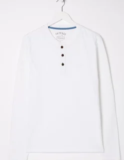 FatFace Woodside Slub Henley|Men T-Shirts