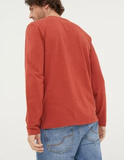 FatFace Woodside Slub Henley|Men T-Shirts