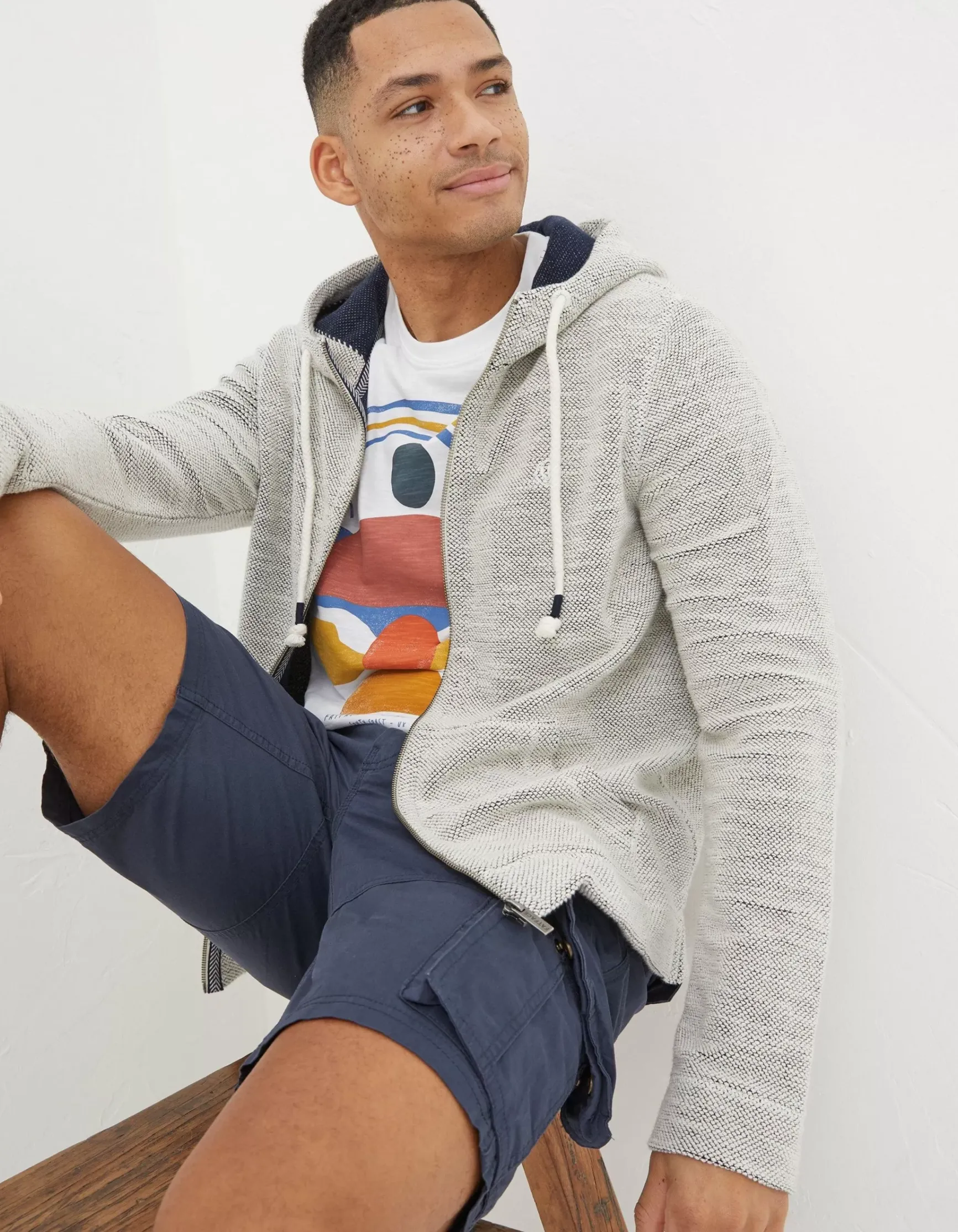 FatFace Woolacombe Zip Through Hoodie|Men View All
