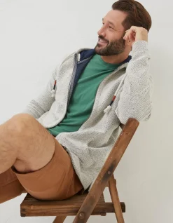 FatFace Woolacombe Zip Through Hoodie|Men Sweatshirts & Hoodies