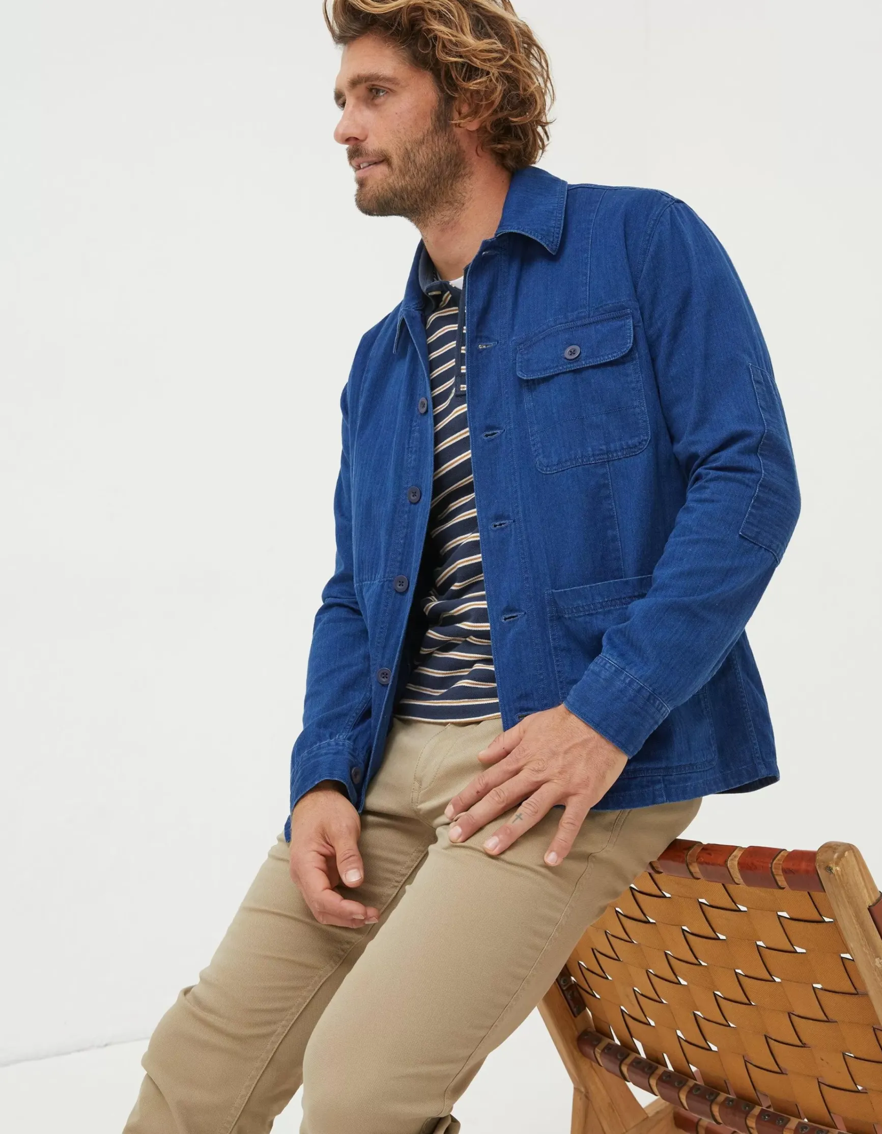 FatFace Worker Jacket|Men View All