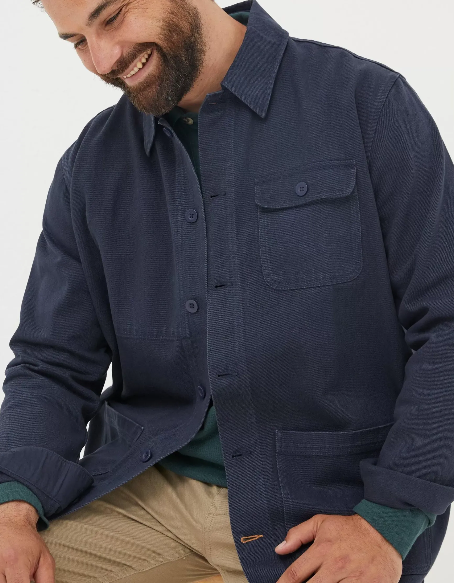 FatFace Worker Jacket|Men View All