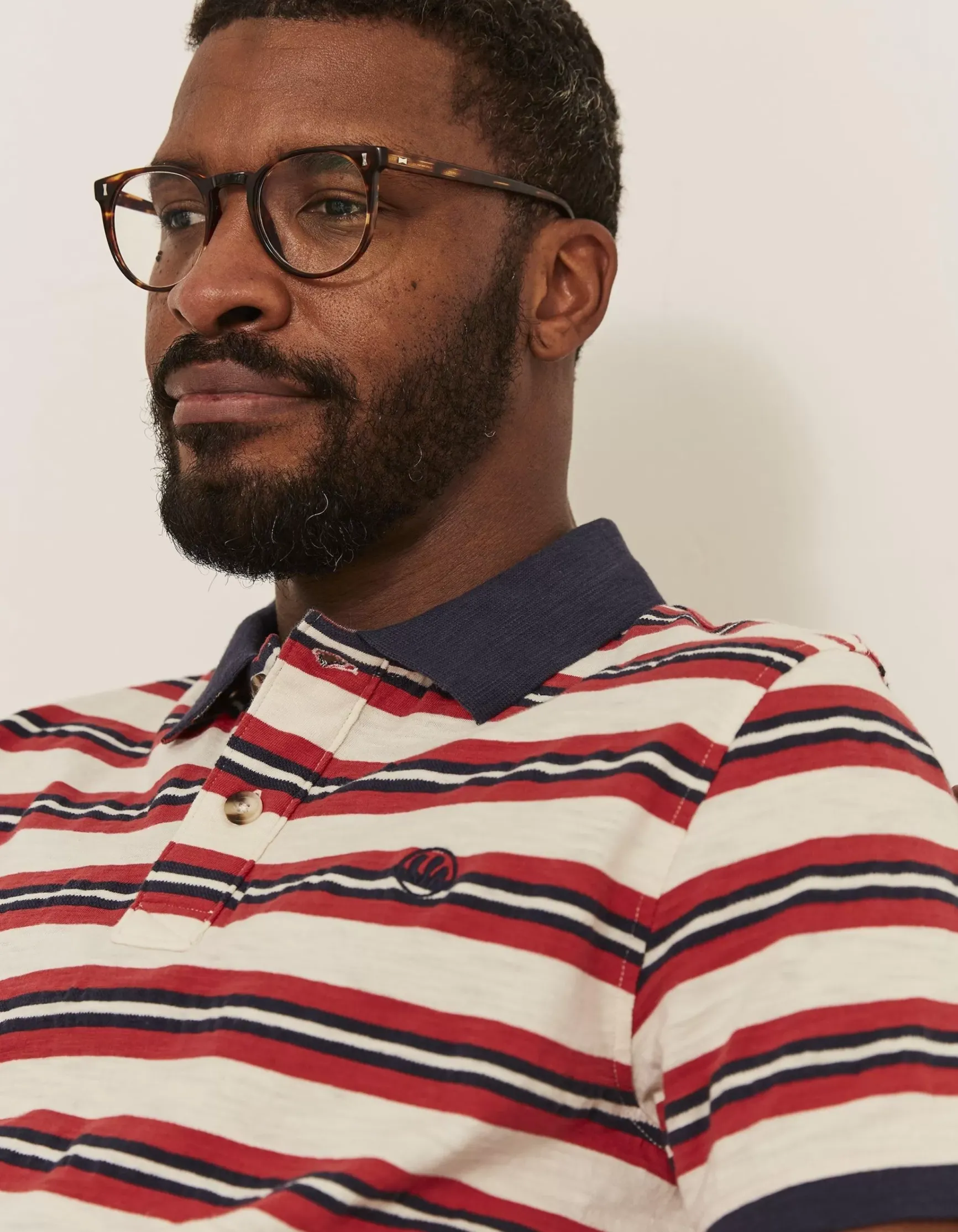 FatFace Worthing Stripe Polo|Men Polo Shirts