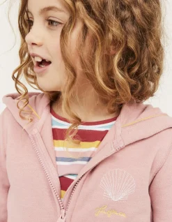 FatFace Zip Thru Shell Yeah Hoodie|Girls View All