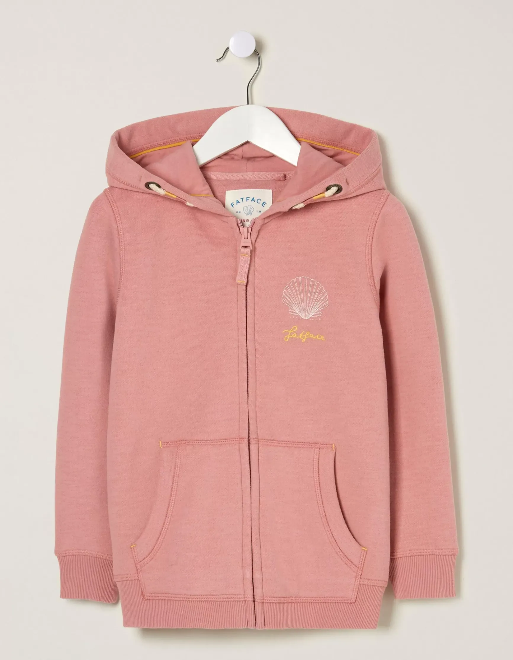 FatFace Zip Thru Shell Yeah Hoodie|Girls View All